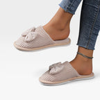 Women's Fleece-Lined Indoor Slippers — view 7