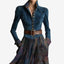 Fouziha | Elegant belt dress