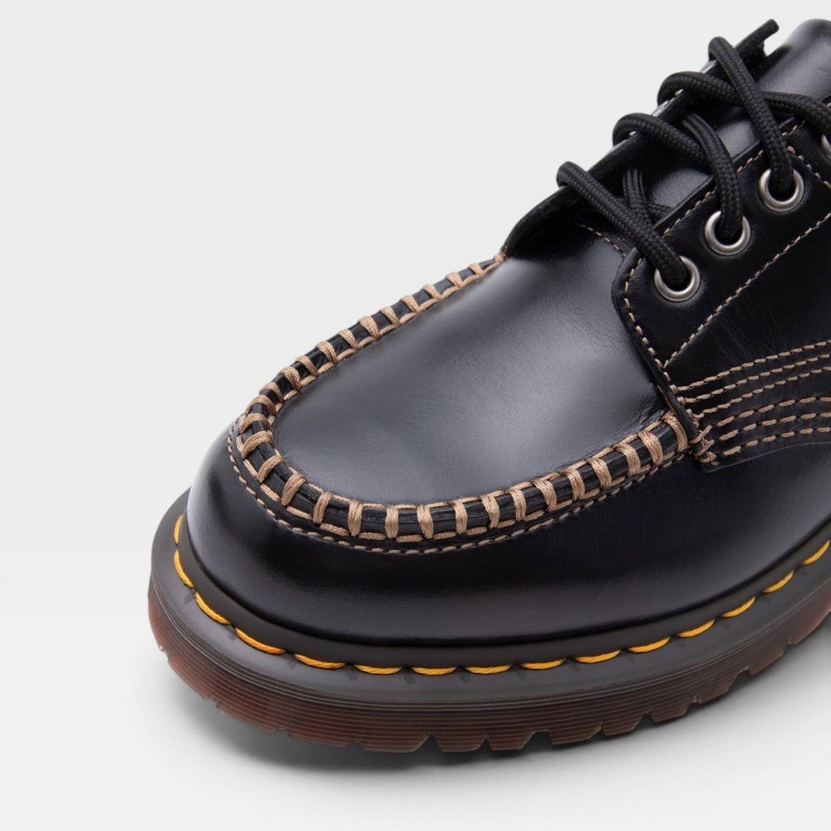 Women's Leather Lace-Up Derby Shoes — view 3