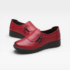 Women's Leather Moccasins with Zip Detail — view 9