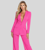 Dámska elegantná súprava nohavíc so širokými nohavicami | Hawes