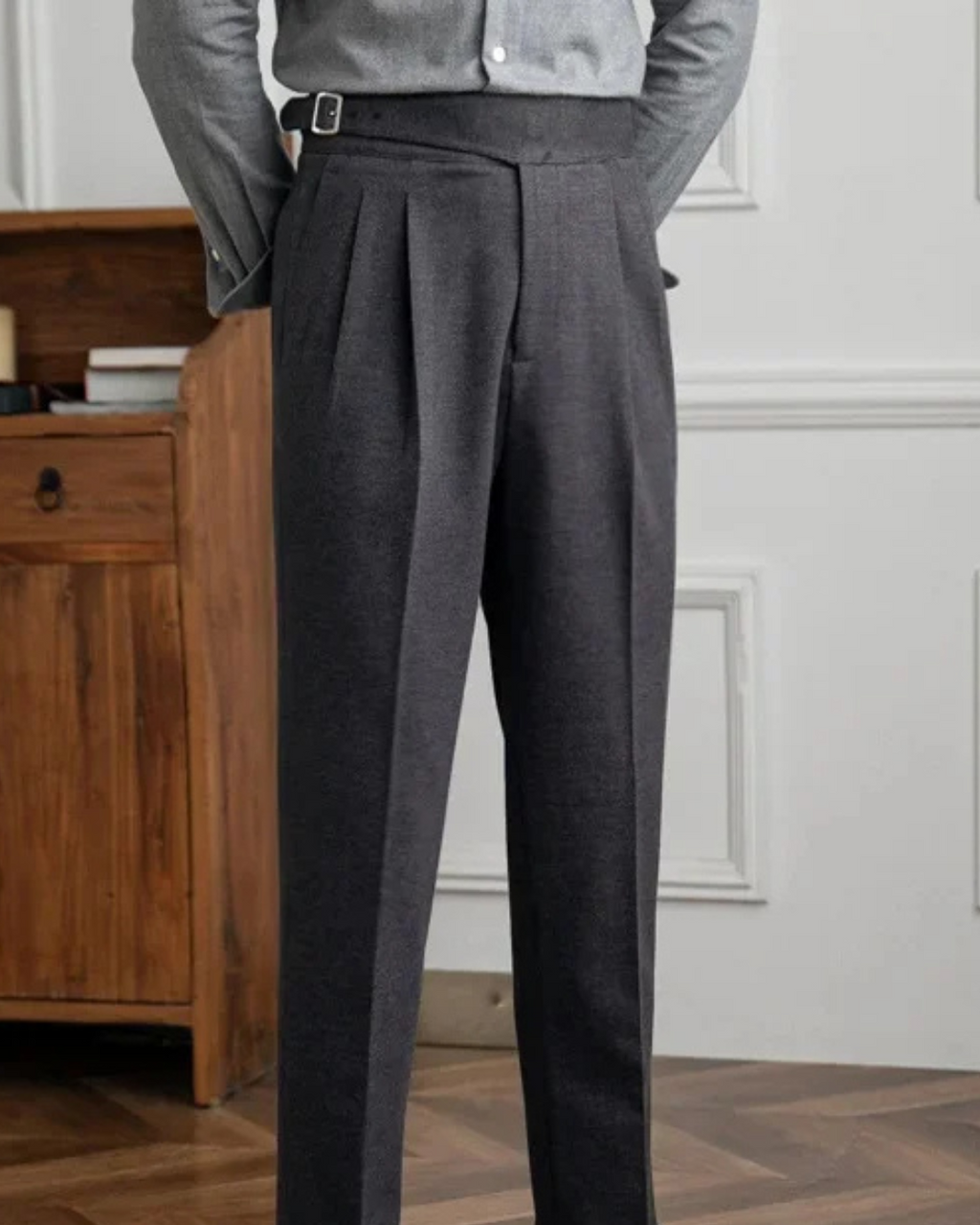 Men's Straight-Leg Trousers | Verona