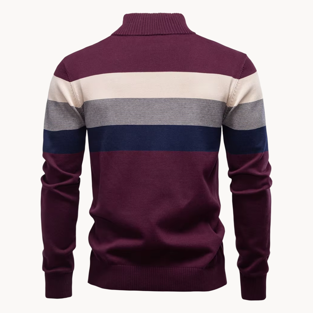 Men's Quarter-Zip Jumper | Burk