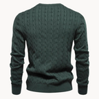 Men's Chunky Cable Knit Jumper | Kosta