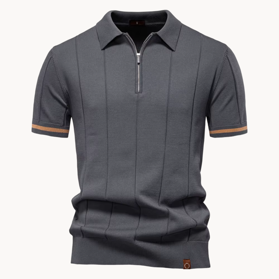 Polo à col zippé pour homme | Callahan