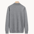 Men's Textured Pique Jumper | Chalk