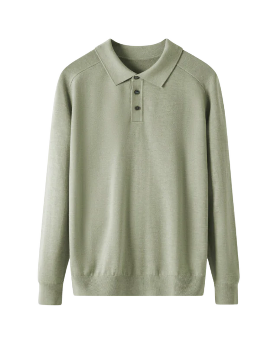 Men's Merino Wool Polo Shirt – Bellagio