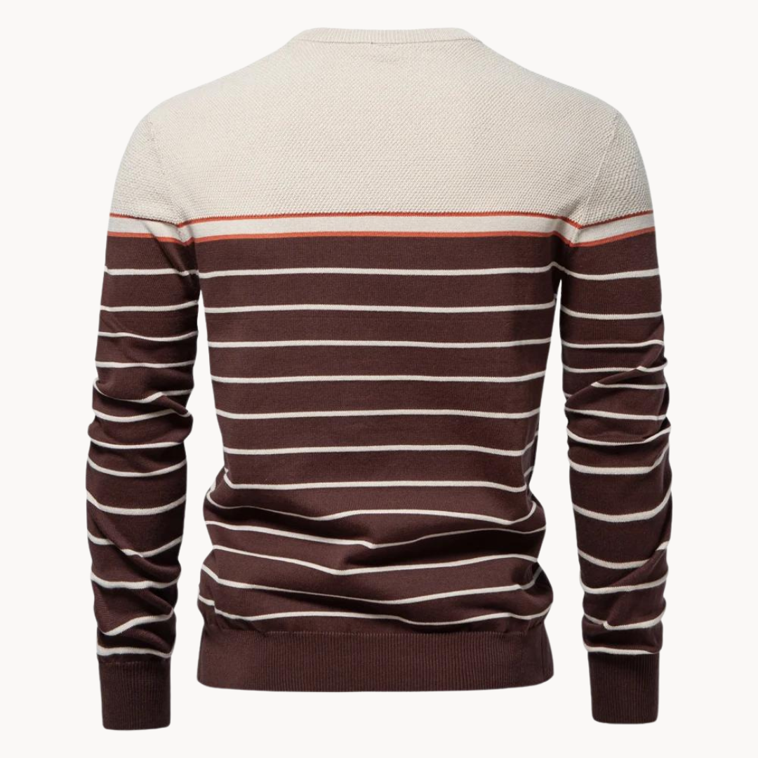Men's Striped Knit Jumper | Atlantic