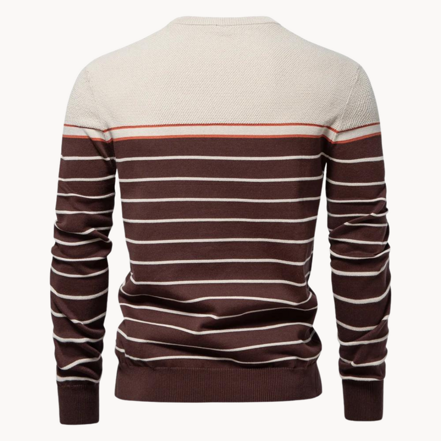 Men's Striped Knit Jumper | Atlantic