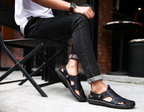 Men's Classic Leather Sandals – Mijas