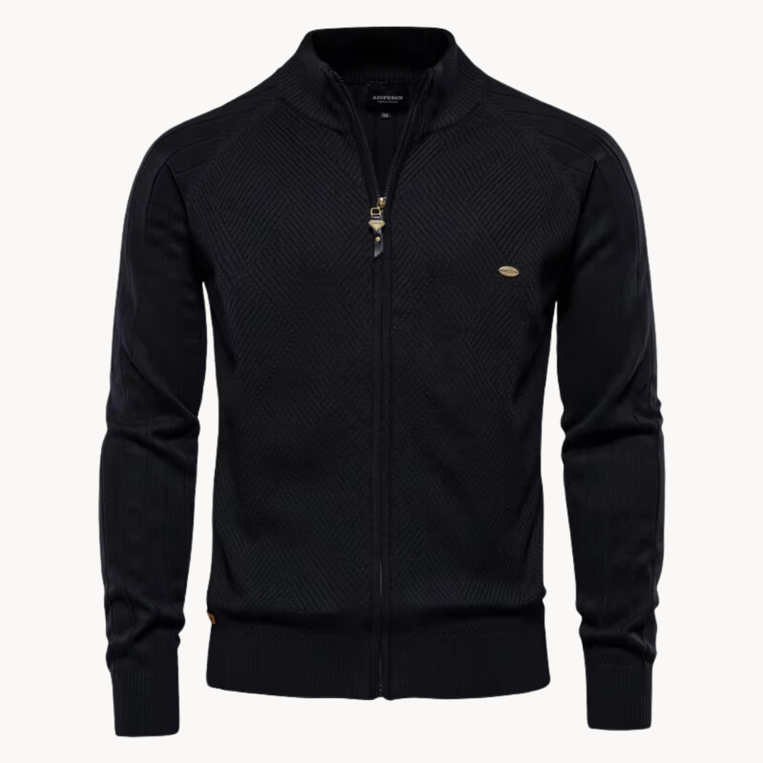 Men's Zip-Up Cardigan | Vance