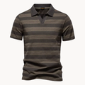 Men's Striped Polo Shirt | Roderick