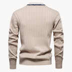 Men's V-Neck Cardigan | Karim