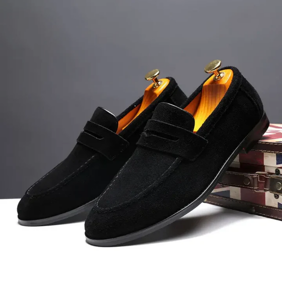 Men's Suede Loafers – Positano