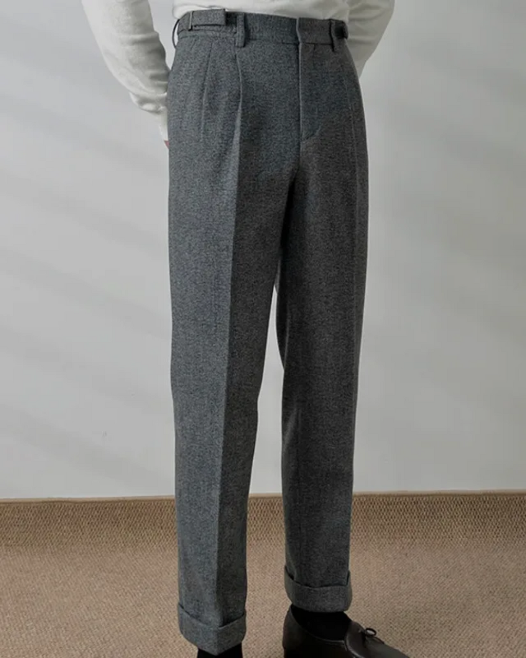 Men's Pleated Trousers | Corwyn