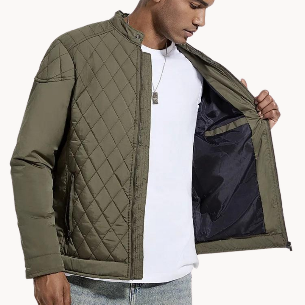 Men's Diamond-Quilted Jacket | Canyon