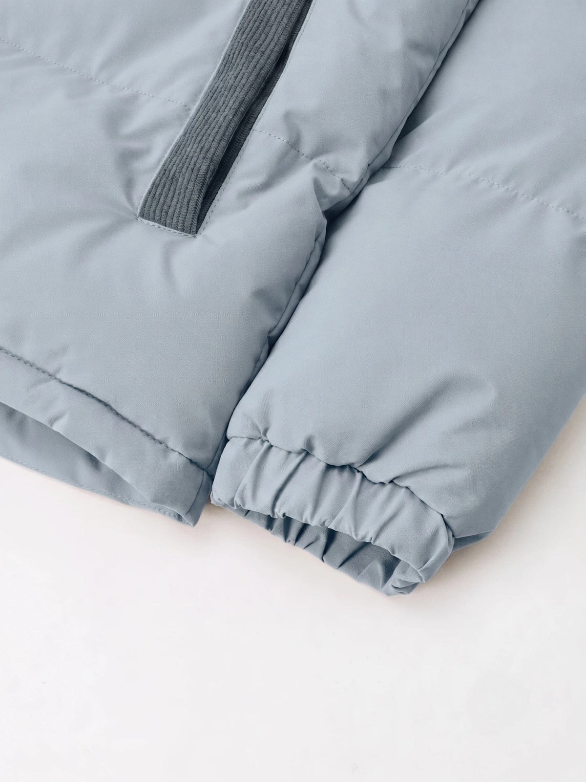 Men's oversized hooded padded puffer jacket