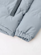 Men's oversized hooded padded puffer jacket