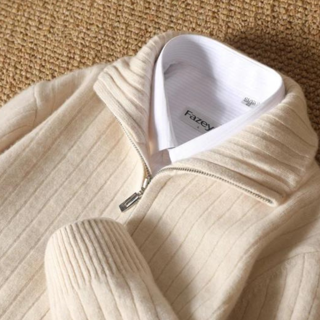Men's Half-Zip Jumper | Vespera