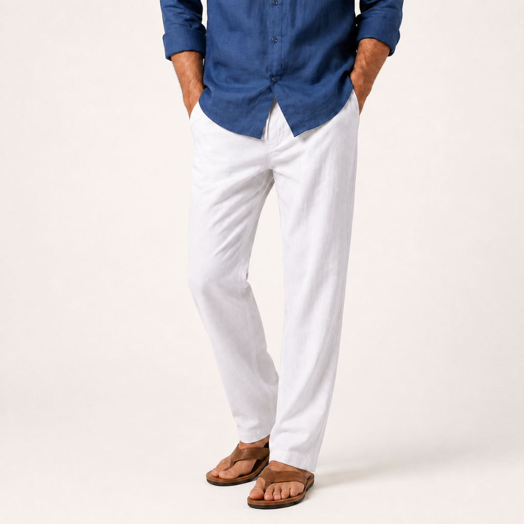 Men's Linen Trousers | Halden