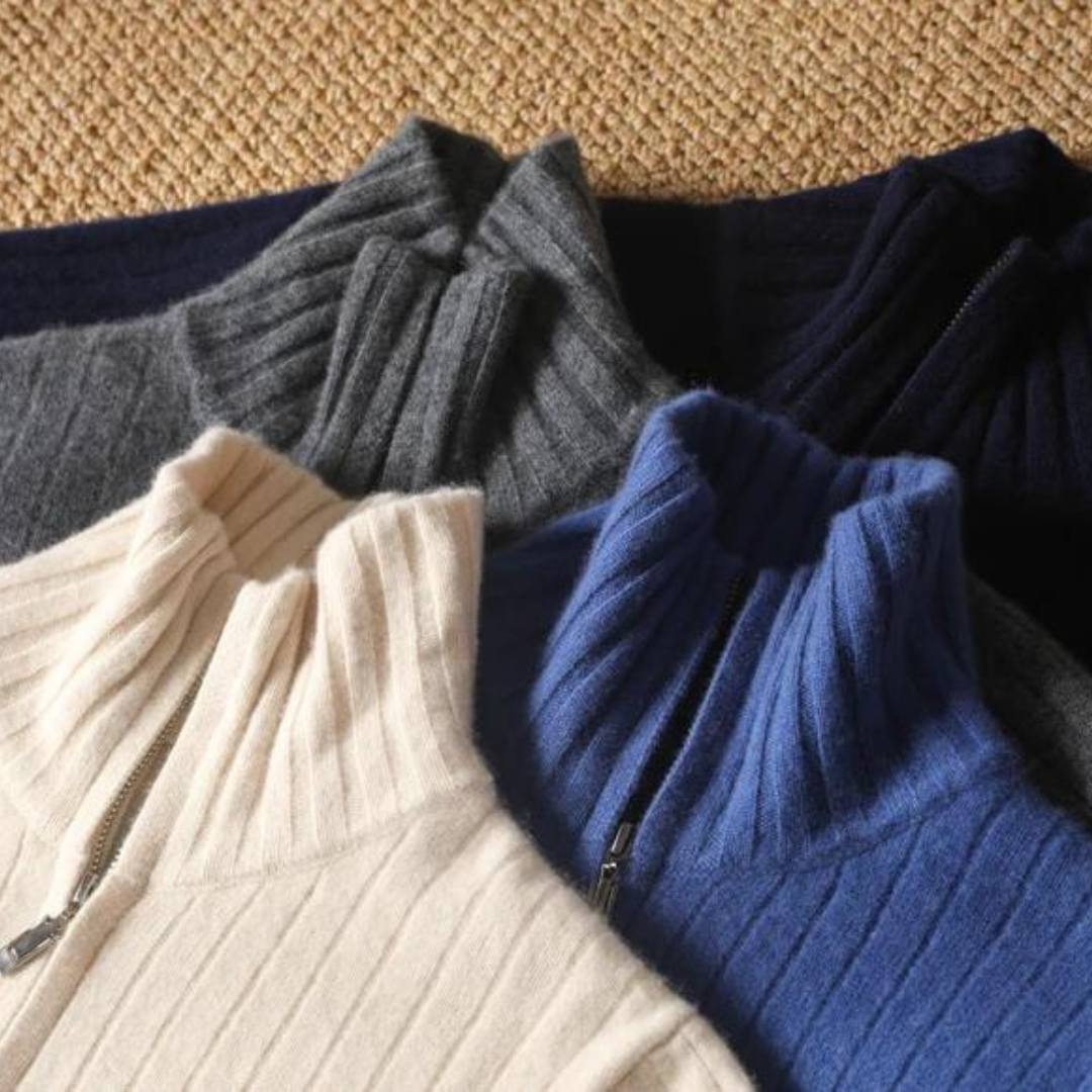Men's Half-Zip Jumper | Vespera