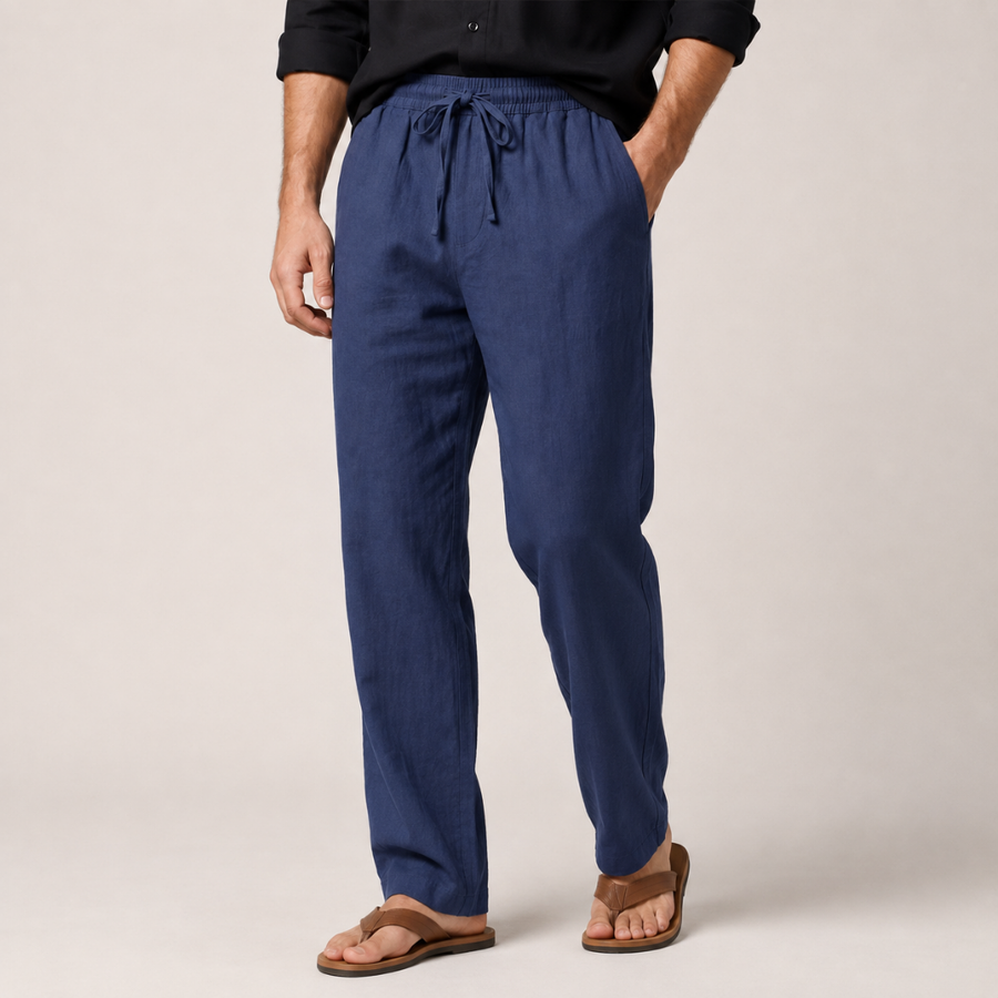 Men's Linen Trousers | Halden
