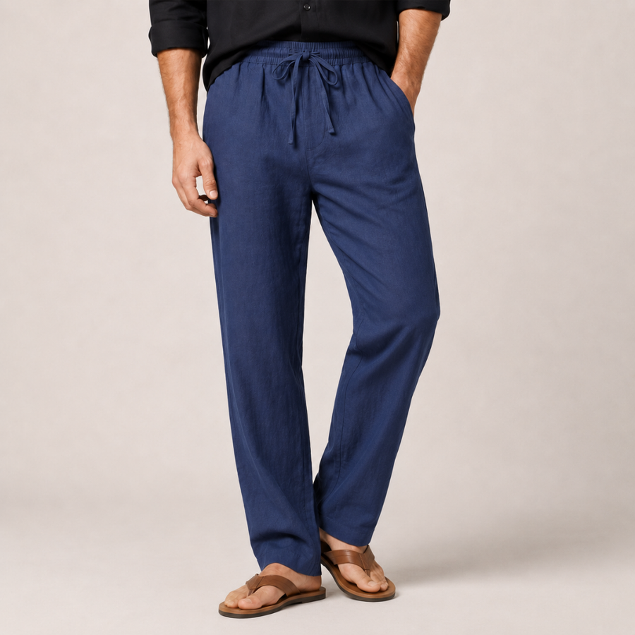 Men's Linen Trousers | Halden