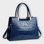 Kiara - Glossy Crocodile Pattern Handbag