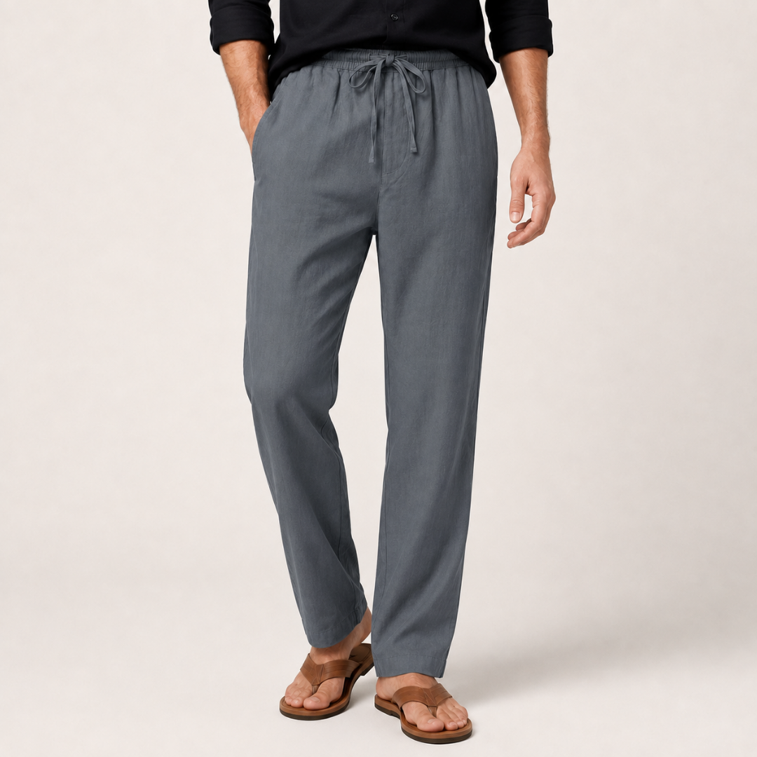 Men's Linen Trousers | Halden
