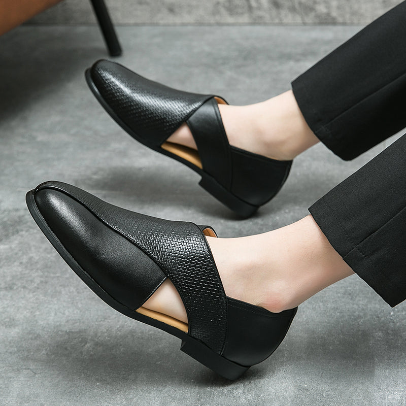 Men's Vintage Leather Loafers – Bayonne