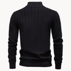 Men's Ribbed Quarter-Zip Jumper | Barrett