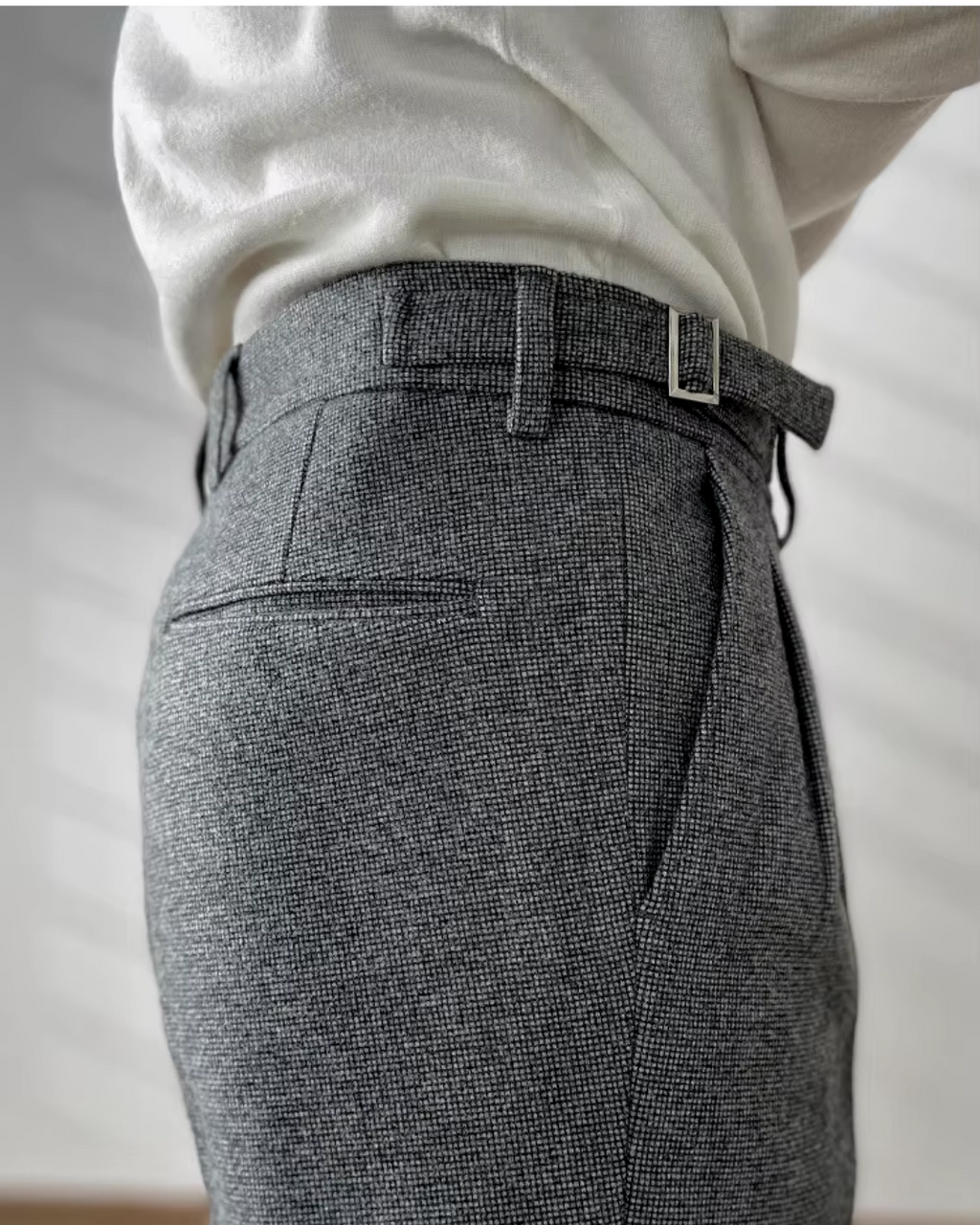 Men's Pleated Trousers | Corwyn