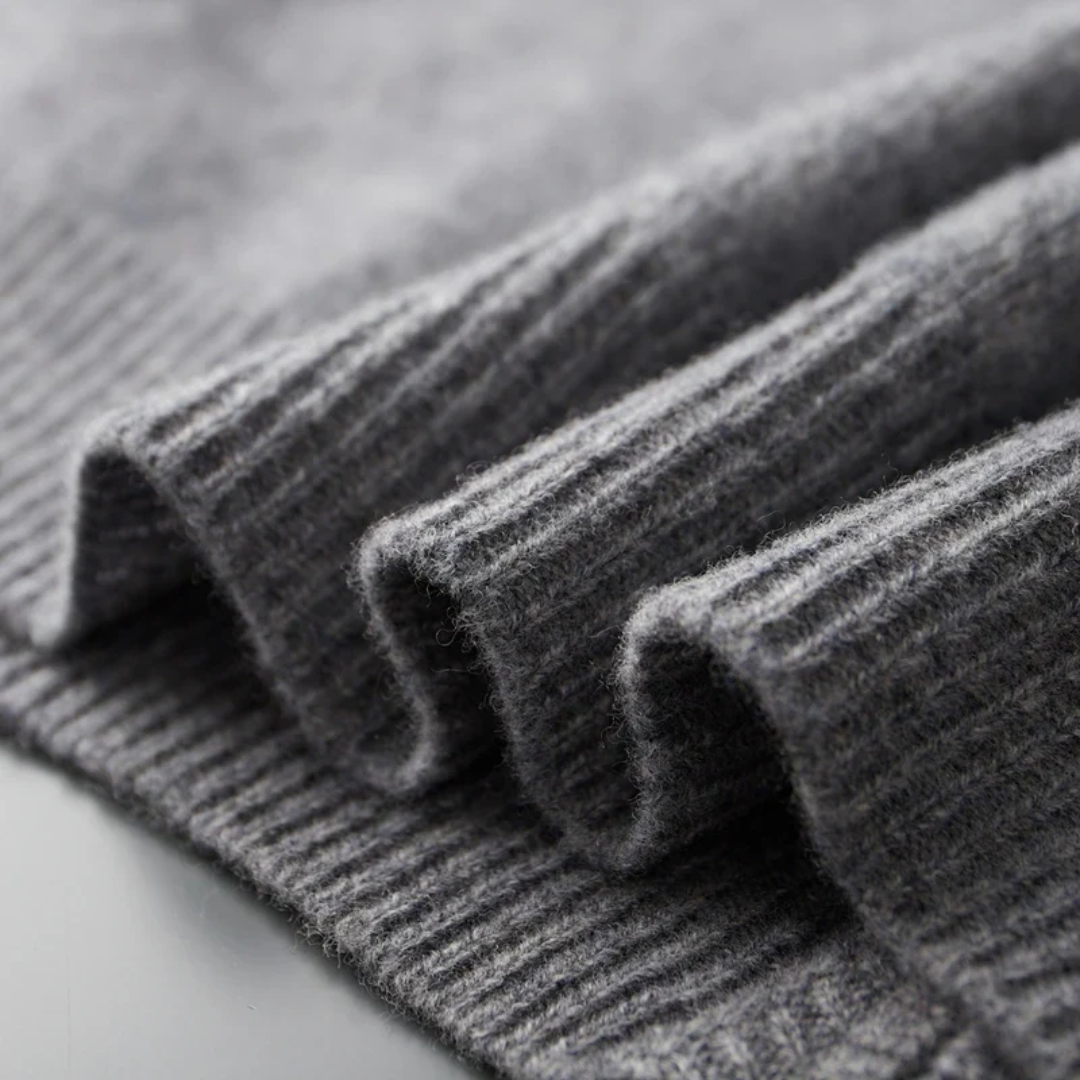 Men's Merino Wool Zip Jumper | Kingston