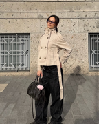 Trench-coat court boxy pour femme | Dartmouth