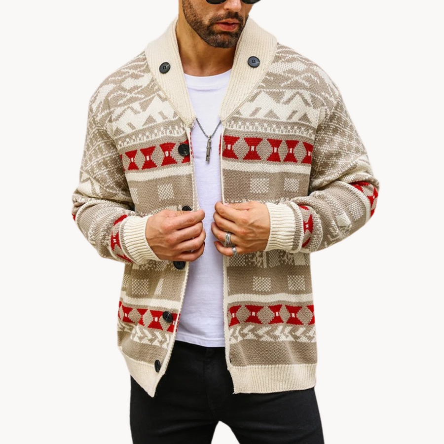 Colorado-Inspired Shawl Cardigan