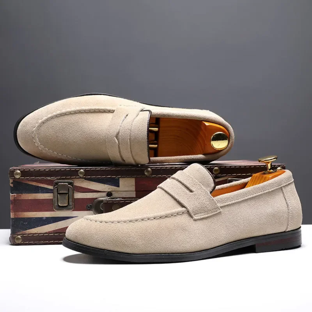 Men's Suede Loafers – Positano