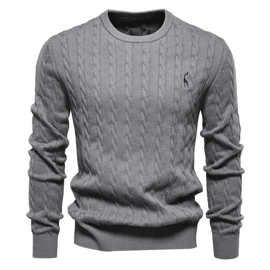 Men's Chunky Cable Knit Jumper | Kosta