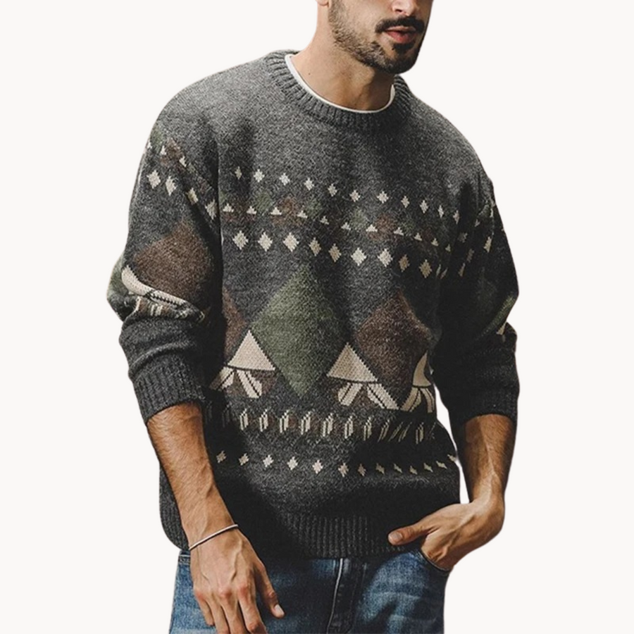 Men's Retro Knit Jumper | Albin