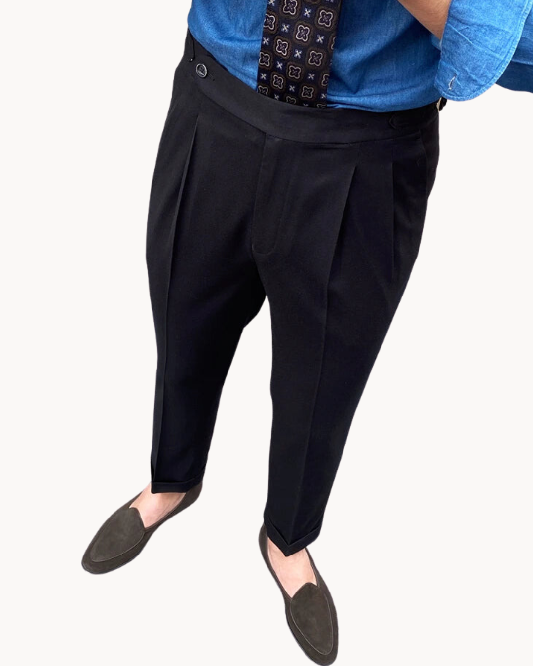 Men's Pleated Trousers | Zephyrine