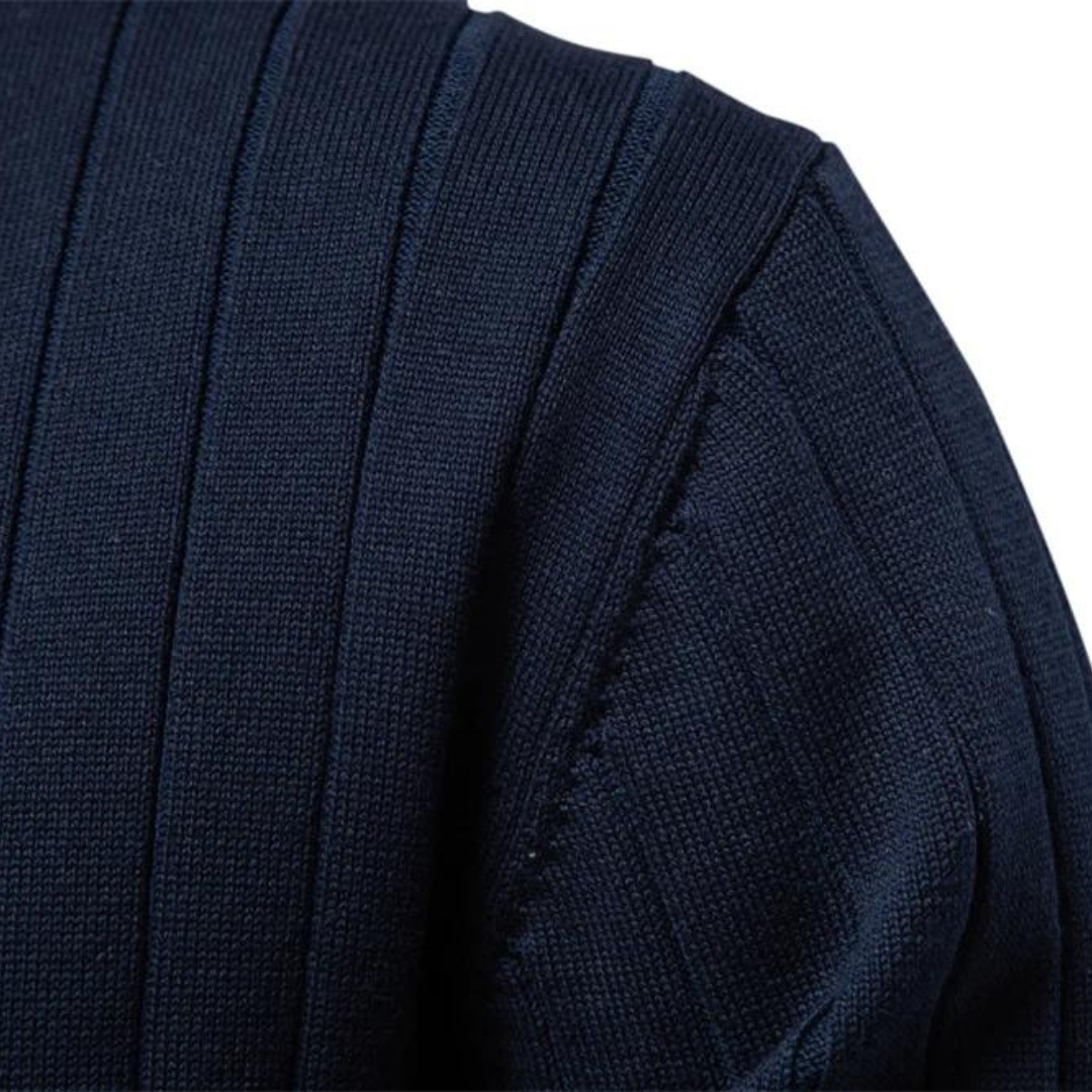 Men's V-Neck Cardigan | Karim
