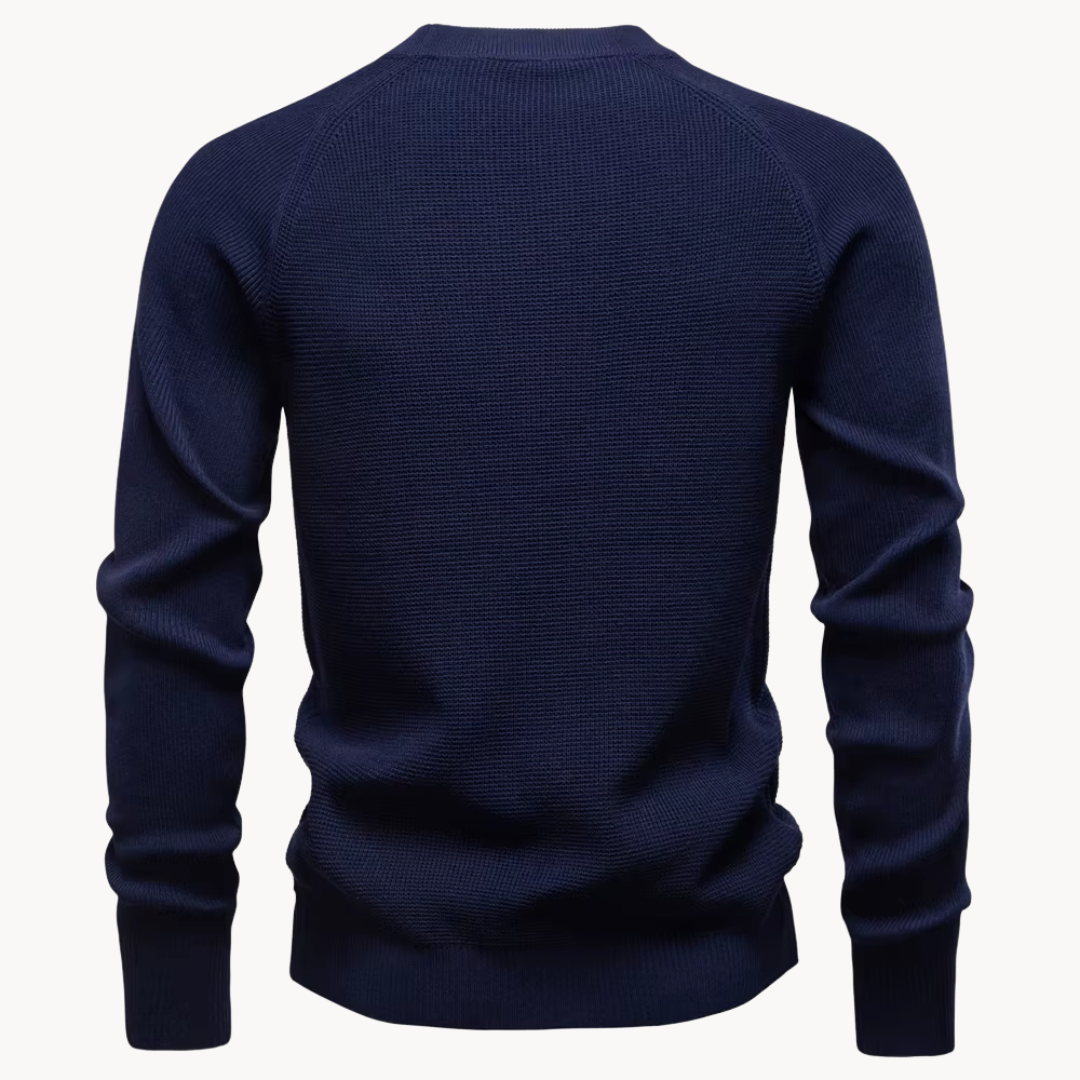 Men's Crewneck Knit Jumper | Grayson