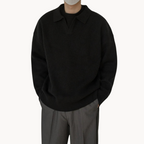Men's Polo Jumper | Morning Fog