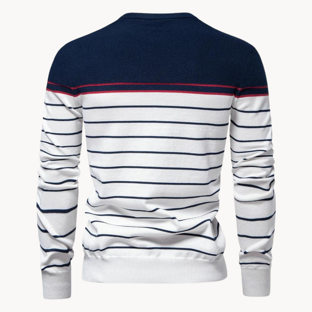Men's Striped Knit Jumper | Atlantic