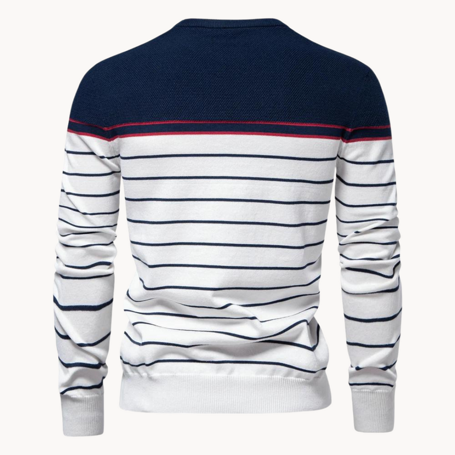Men's Striped Knit Jumper | Atlantic
