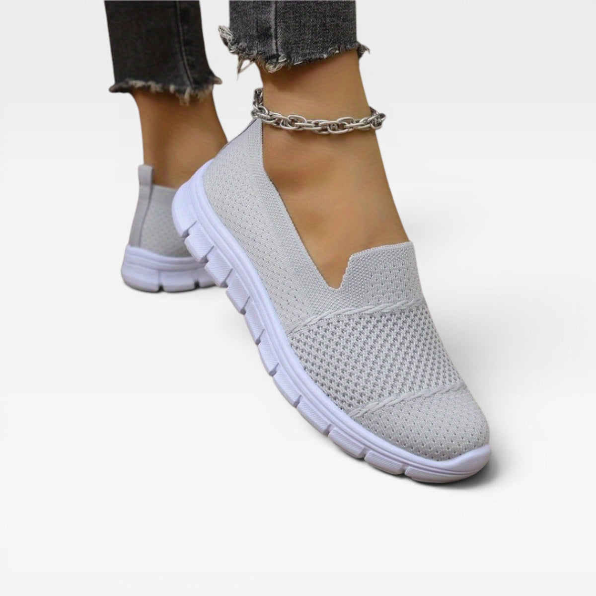 Women's Lightweight Breathable Mesh Trainers — view 9