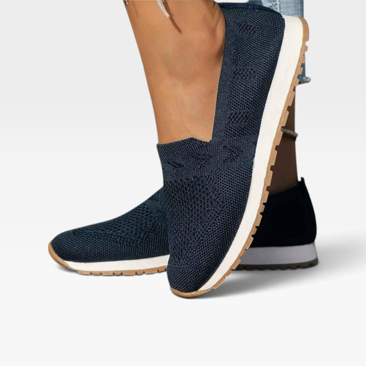 Women's Lightweight Mesh Slip-On Trainers — view 10