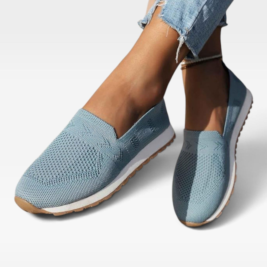 Women's Lightweight Mesh Slip-On Trainers — view 2