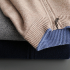 Men's Merino Wool Zip Jumper | Kingston