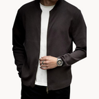 Men's Zip-Up Knit Jumper | Gennaro