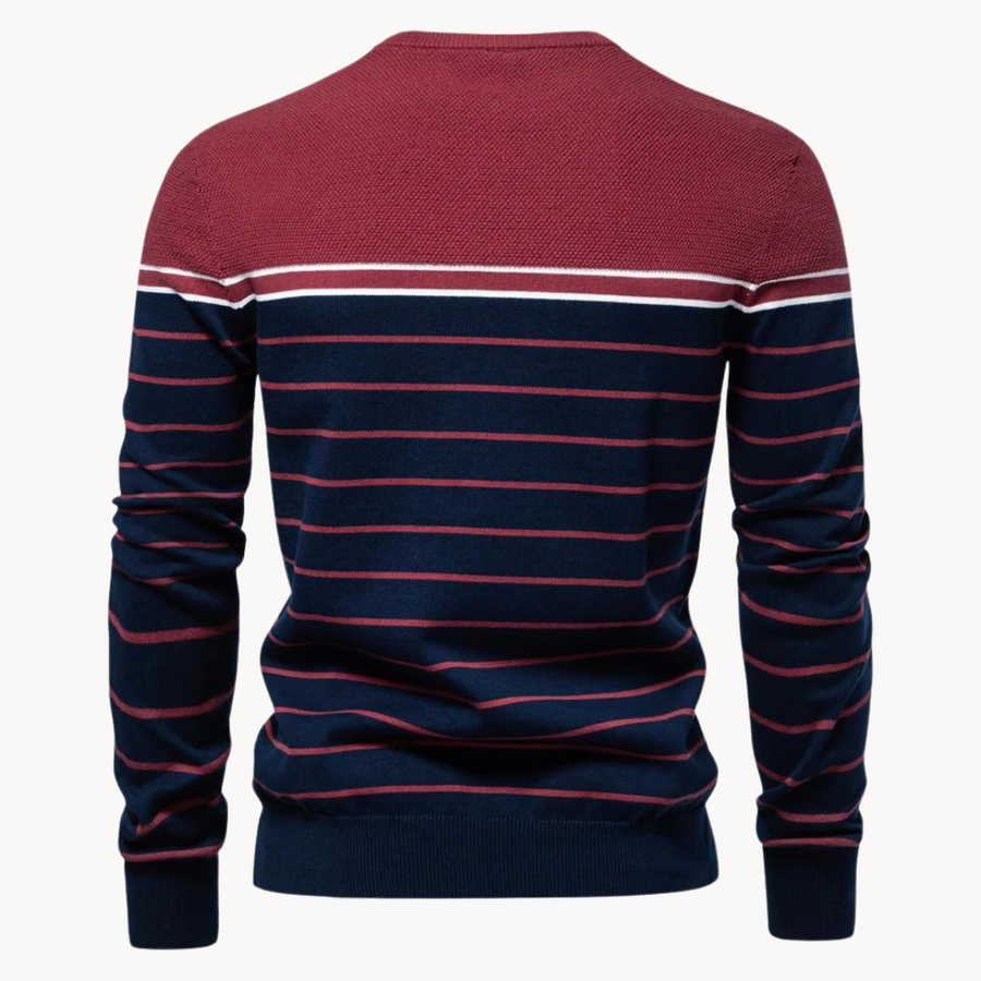 Men's Striped Knit Jumper | Atlantic